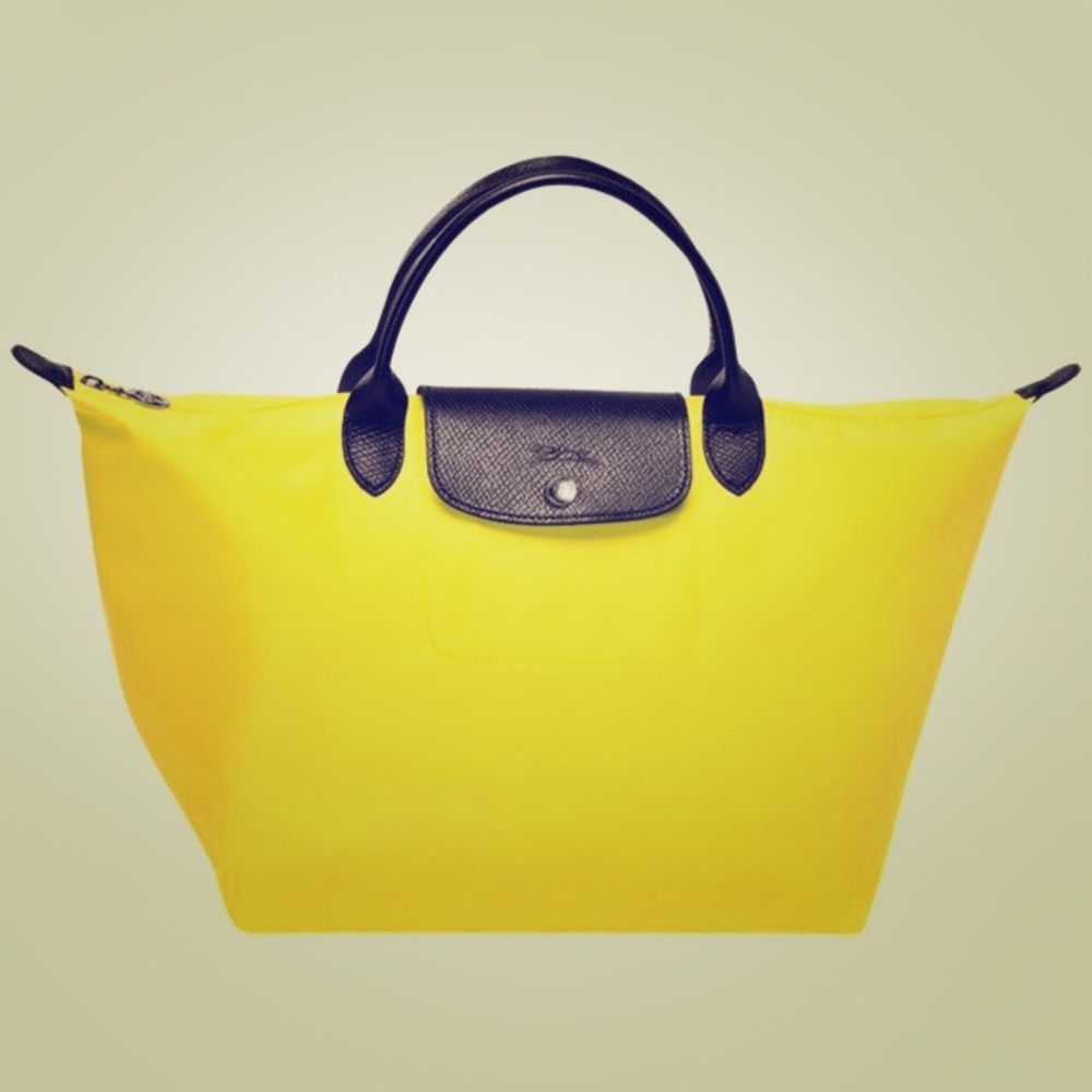 Longchamp x Sarah Morris Le Pliage Bag (Me…